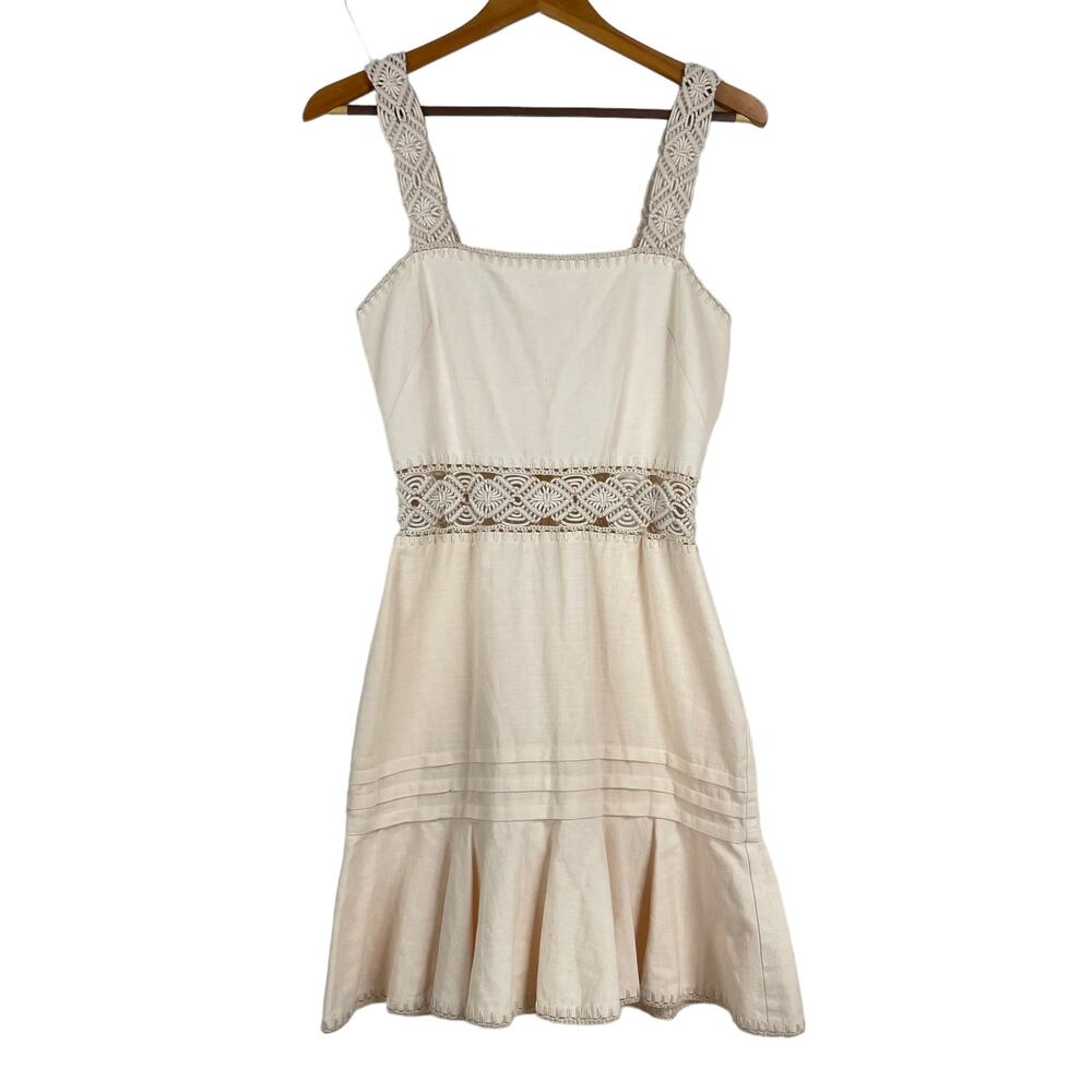 Jonathan Simkhai NWT Flora Macramé Embellished Mi… - image 6